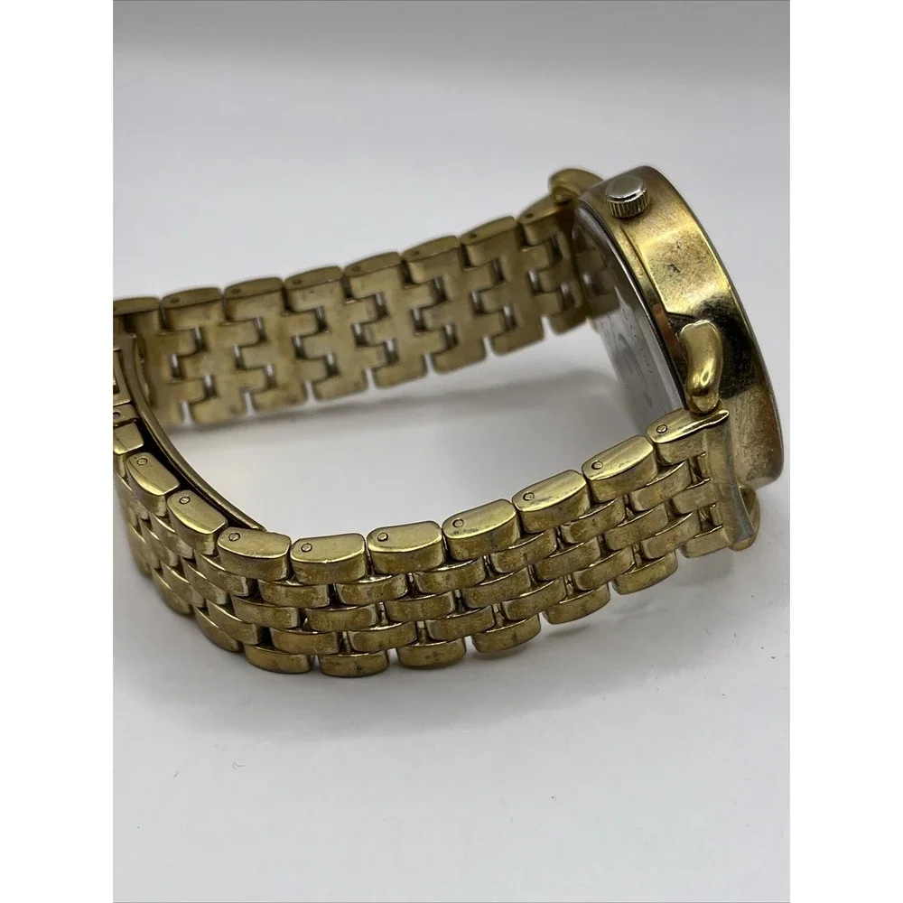 Charming Charlie Women's Quartz Watch 38mm Case Gold‎ Band- New Battery